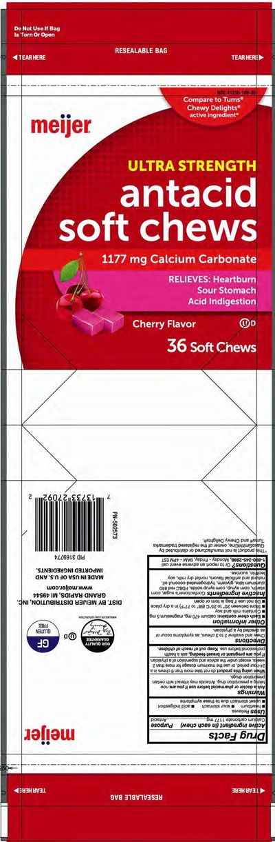 Meijer Cherry Antacid 36ct 502573